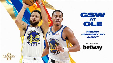 WARRIORS at CAVALIERS .